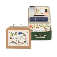 Valise aquarelliste -Le jardin du Moulin 