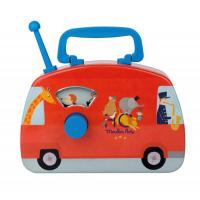 Bus musical cirque Les Jouets métal 